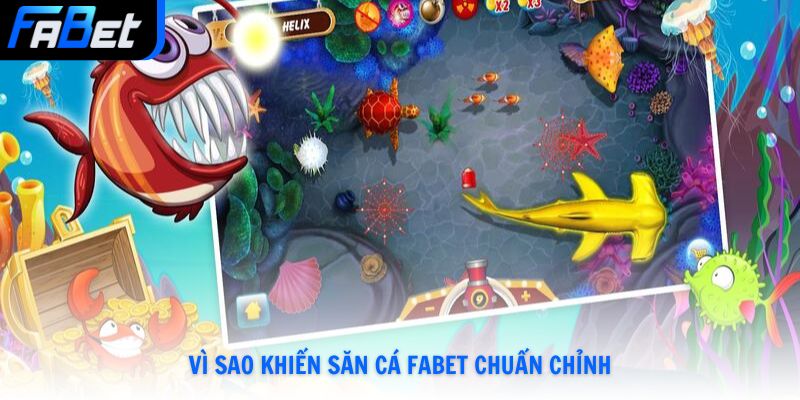 Vì sao khiến săn cá Fabet chuẩn chỉnh